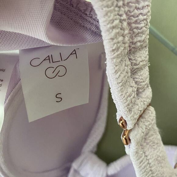 Calia sz S lavander padded bikini top NWT - Picture 9 of 9
